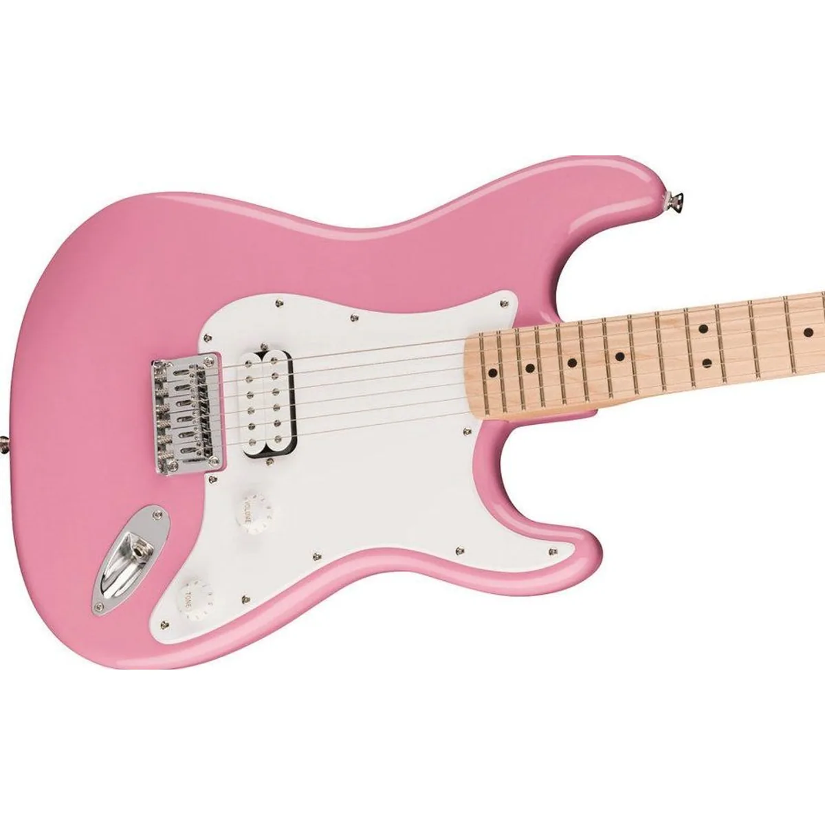 Squier Sonic Stratocaster HT H, kräftiger Humbucker-Sound, schlanker Ahornhals 5
