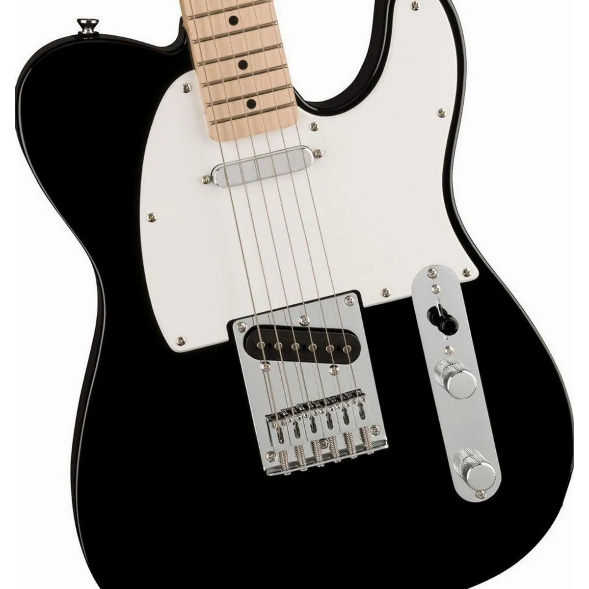 Squier Sonic Telecaster E-Gitarre, klare Klangvielfalt, komfortabler Ahornhals 4