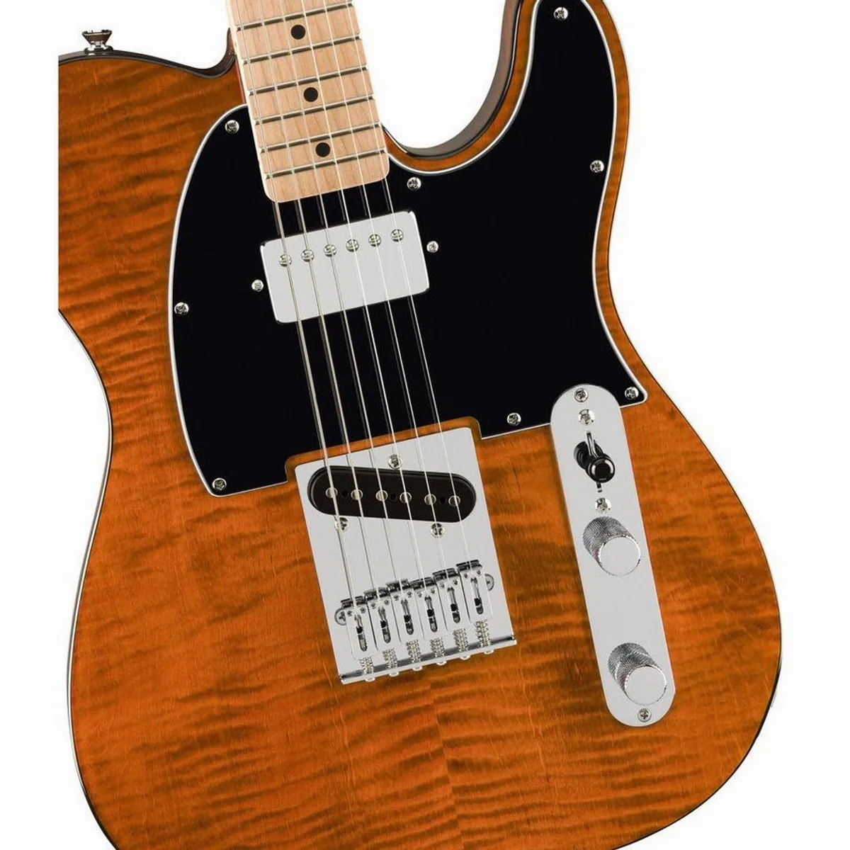 Squier Affinity Telecaster FMT SH MOC Mocha, hochwertiger Korpus, vielseitige Tonabnehmer — E-Gitarre 3