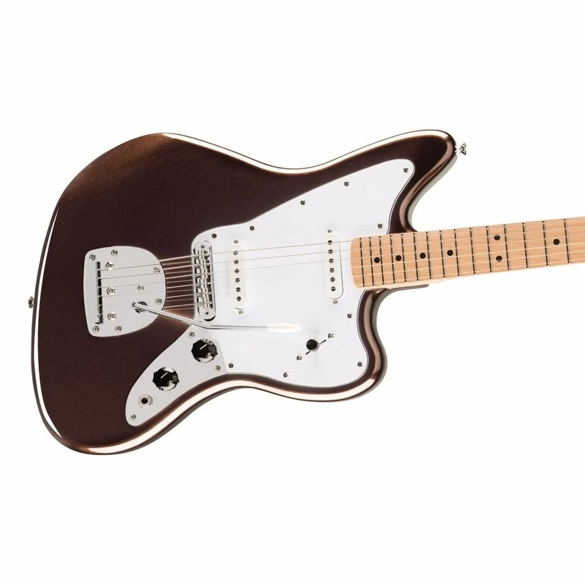 Squier Affinity Jaguar MN MMB E-Gitarre, Pappel-Korpus, C-Halsprofil, Mystic Metallic Brown 4