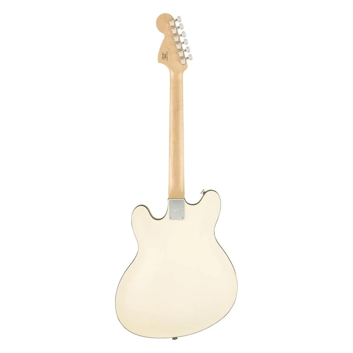 Squier Affinity Starcaster Deluxe OWT, Halbakustik-E-Gitarre, 70s-Style, Hochwertige Verarbeitung 2