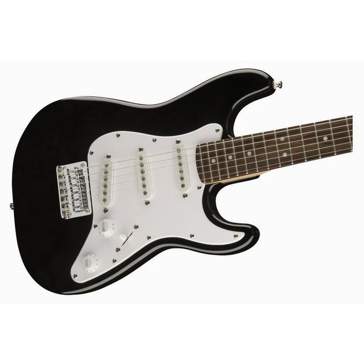 Squier Mini Stratocaster Black, kompakte Mensur, vielseitige Klänge 5
