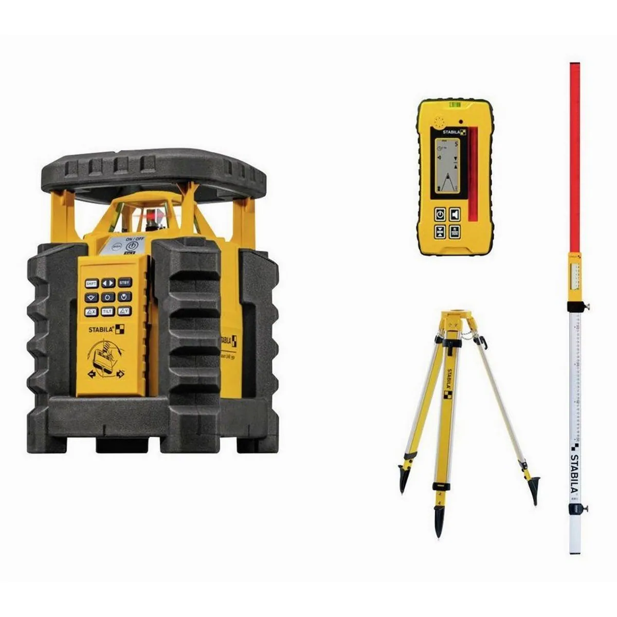 Stabila Rotationslaser LAR 350 9-teilig, vollautomatisch, innovative Bewegungssteuerung, präzise Nivellierung 2