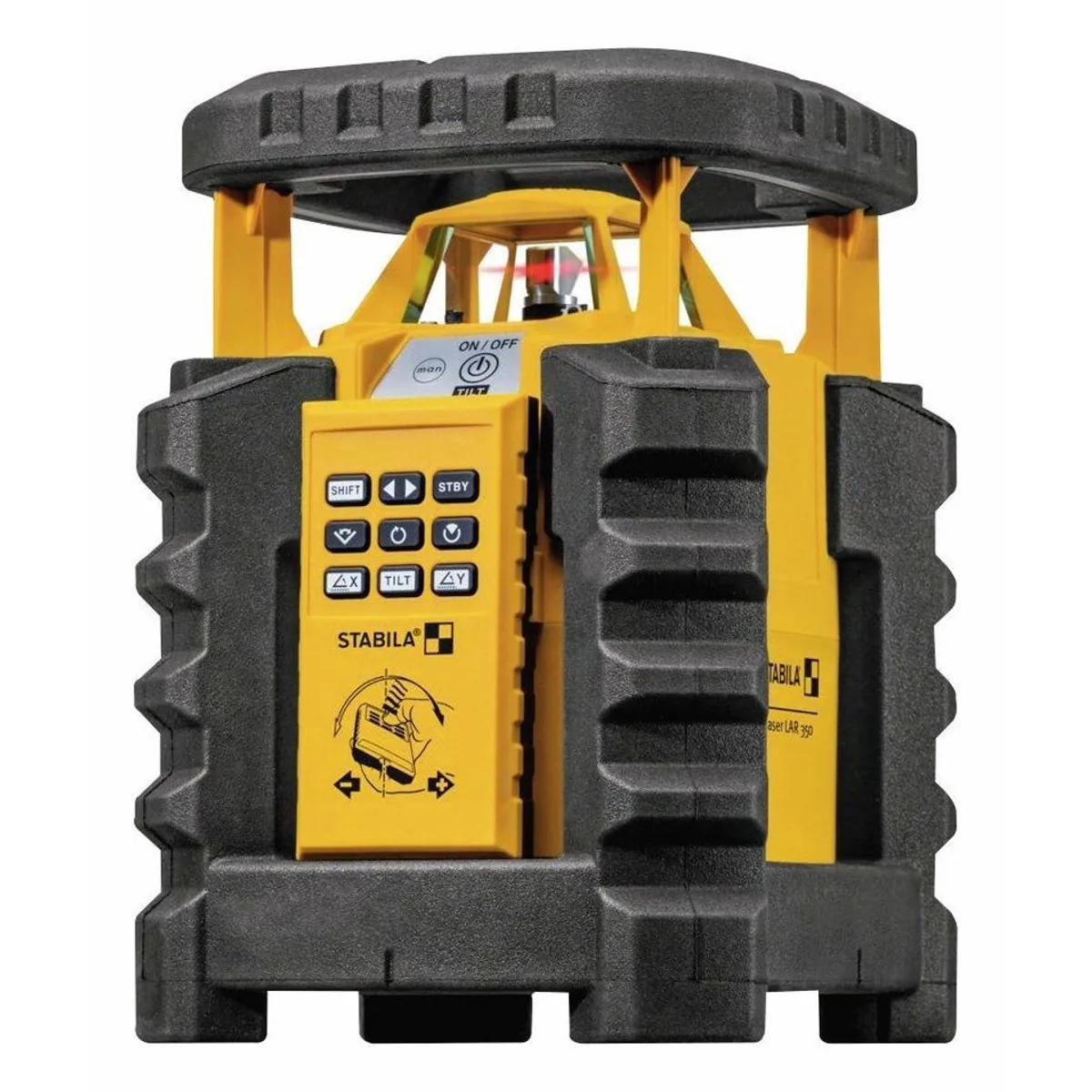 Stabila Rotationslaser LAR 350 9-teilig, vollautomatisch, innovative Bewegungssteuerung, präzise Nivellierung 3