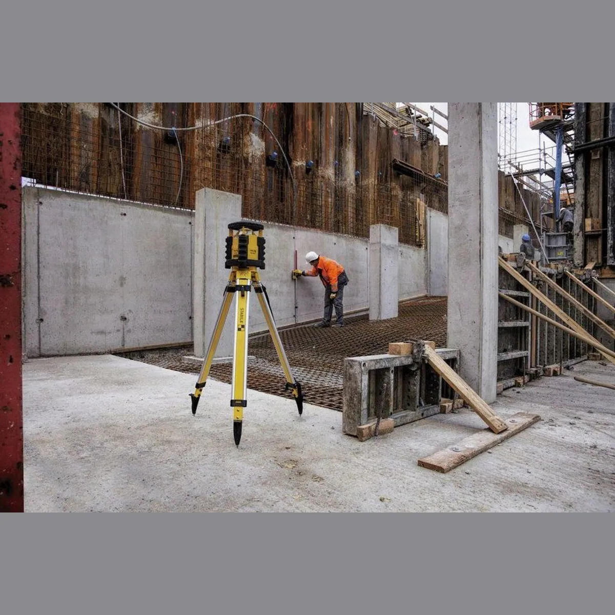 Stabila Rotationslaser LAR 350 9-teilig, vollautomatisch, innovative Bewegungssteuerung, präzise Nivellierung 5