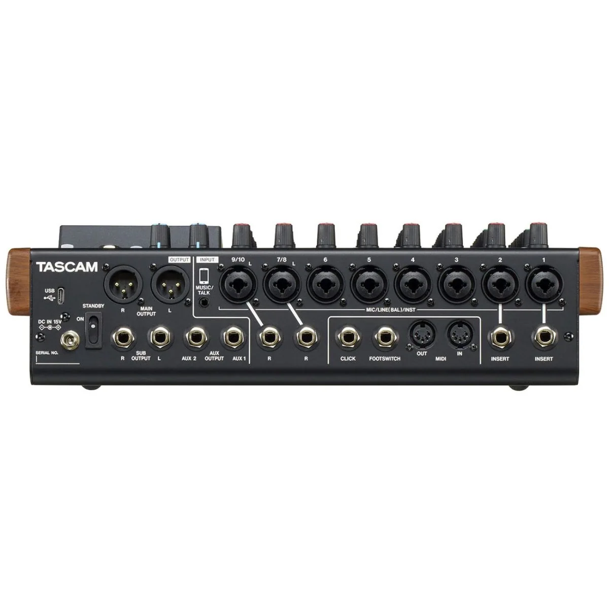 Tascam Model 12 Mischpult, 12-Spur-Recorder, USB-Audio-Interface 3