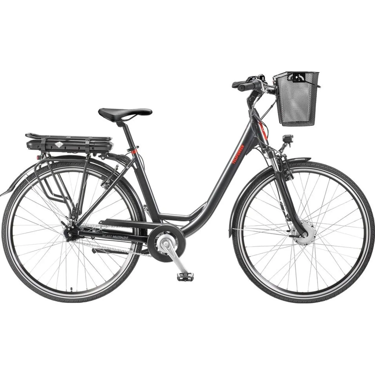 Telefunken RC657 E-Bike Cityrad, 7-Gang Nabenschaltung, 536,5 Wh Akku — Komfortabel, Vielseitig, Leistungsstark