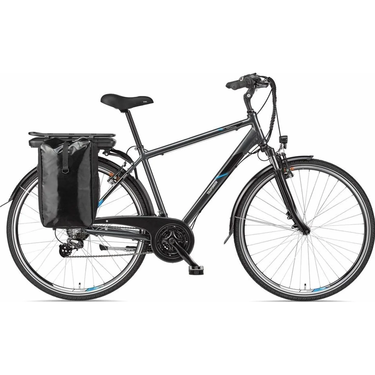 Telefunken Expedition XT481 E-Bike, 21 Gang Shimano, bis zu 100 km Reichweite