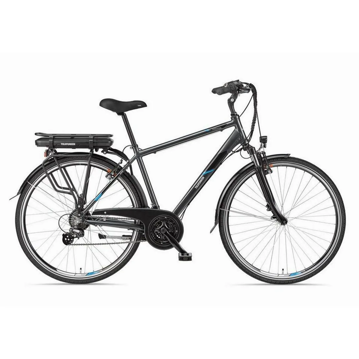 Telefunken Expedition XT481 E-Bike, 21 Gang Shimano, bis zu 100 km Reichweite 2
