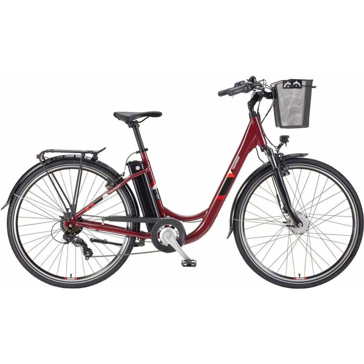 Telefunken E-Bike Cityrad RC822, 100 km Reichweite, 7-Gang Shimano Schaltung 2