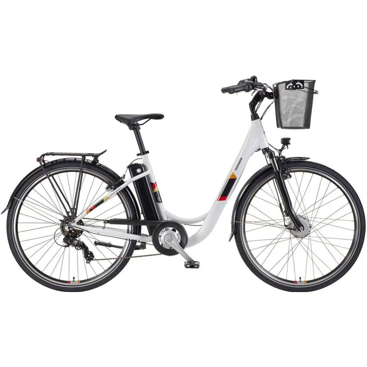Telefunken RC822 City-Pedelec, 100 km Reichweite, 7-Gang Shimano Schaltung 2