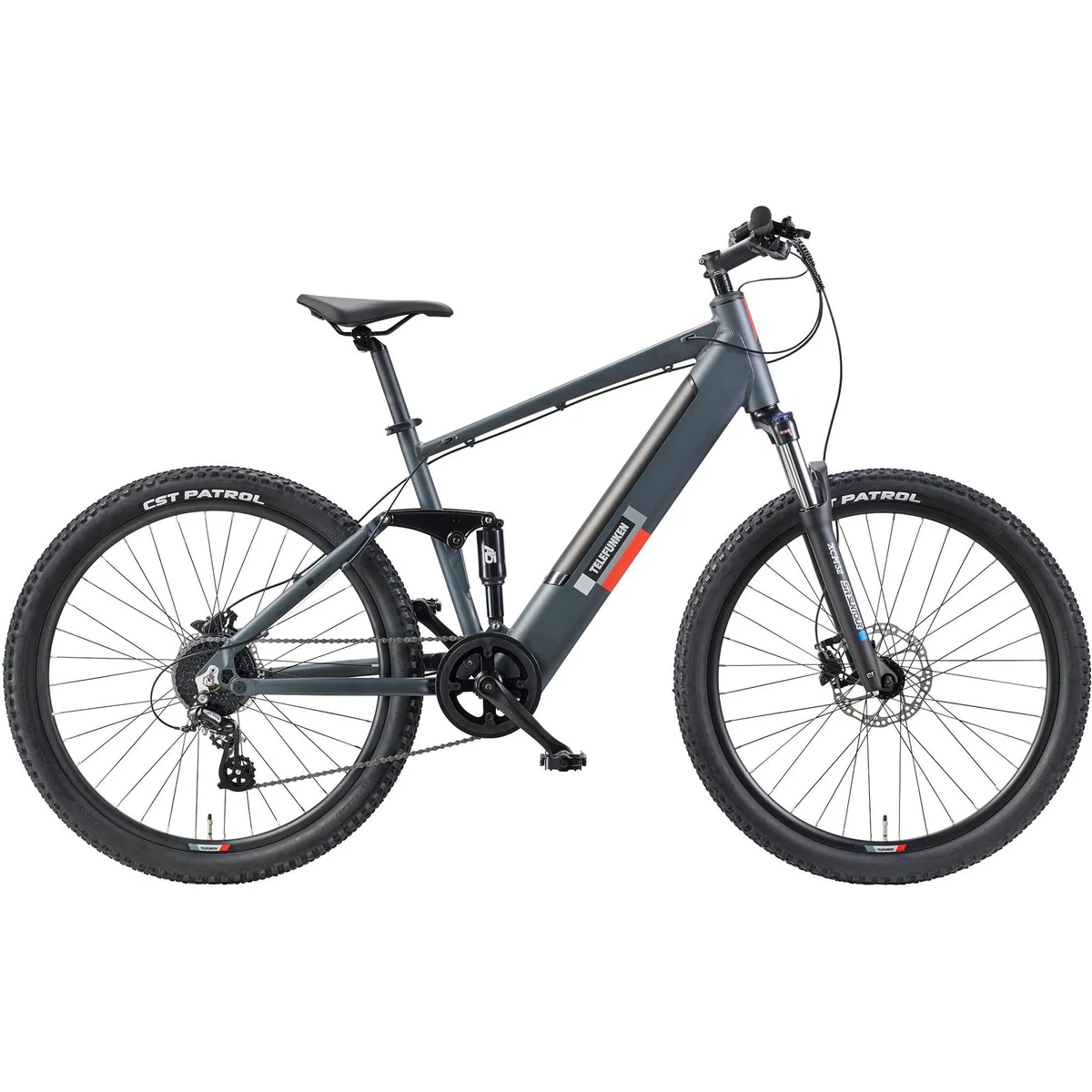 Telefunken E-Bike Aufsteiger M936, 8-Gang Shimano, leistungsstarker Heckmotor
