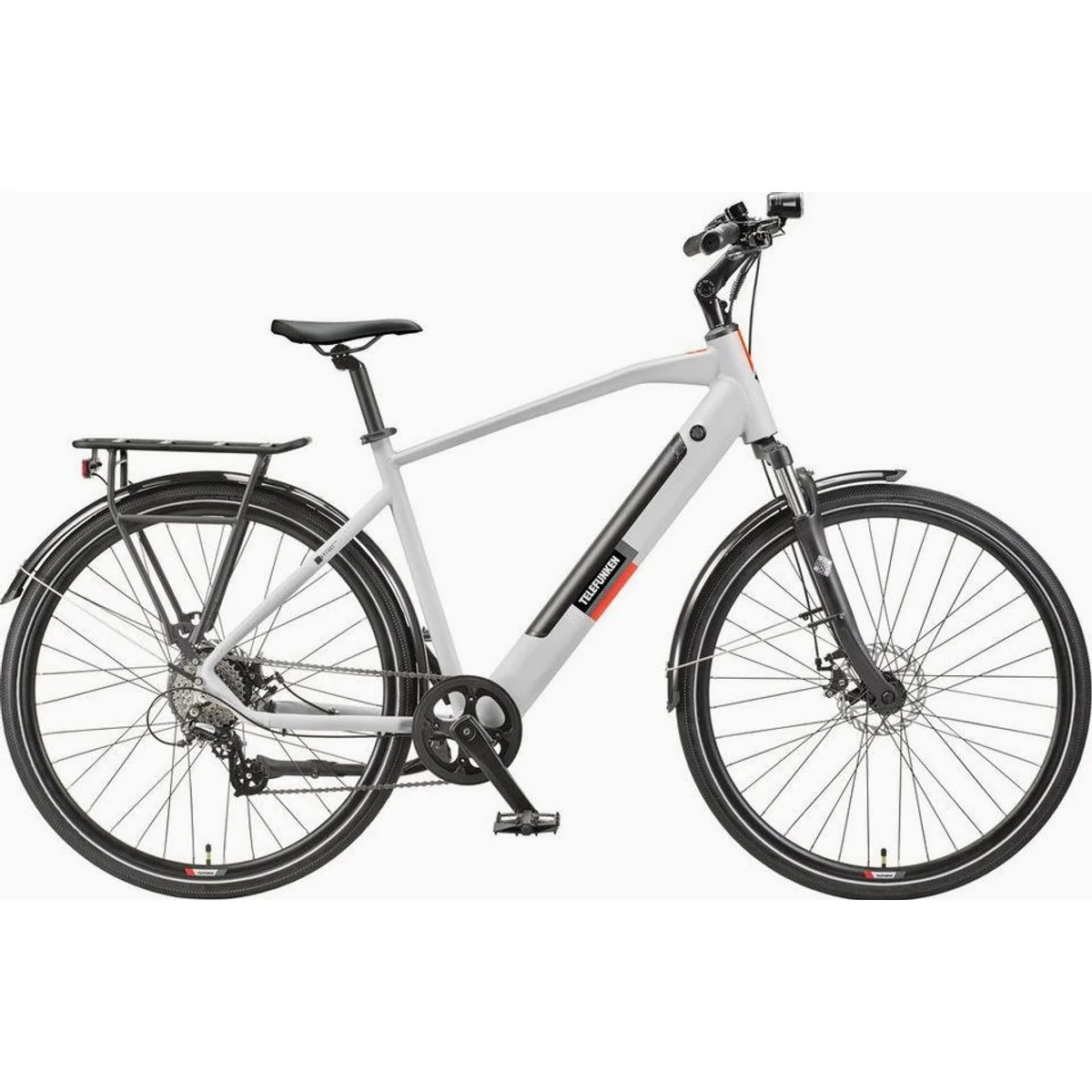 Telefunken E-Bike Trekkingrad Expedition XT490, 28 Zoll, 8-Gang Shimano, 417,6 Wh