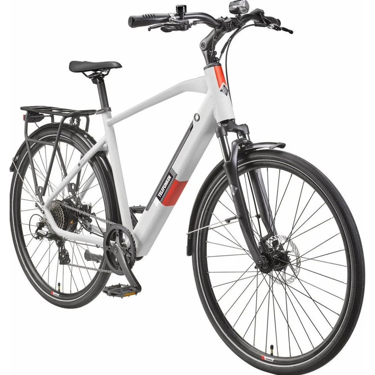 Telefunken E-Bike Trekkingrad Expedition XT490, 28 Zoll, 8-Gang Shimano, 417,6 Wh 2