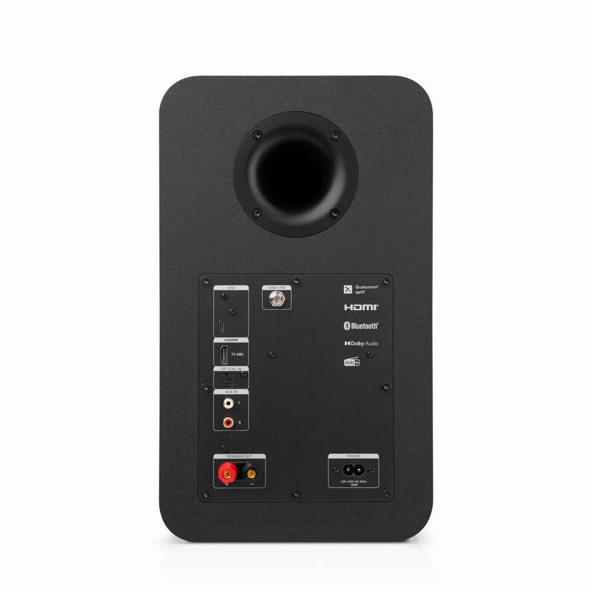 Teufel ULTIMA 25 AKTIV Lautsprecher, integrierter AV-Receiver, Bluetooth 5.0, DAB+ und FM-Radio 3