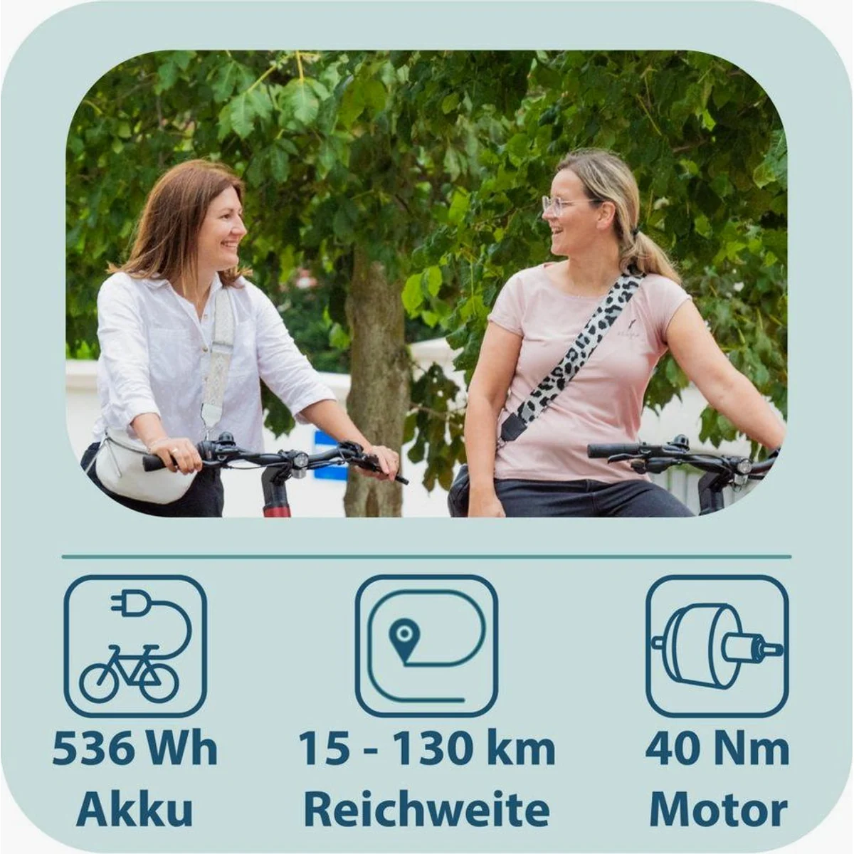 Tretwerk Sophia E-Bike, 3 Gänge, komfortabler Tiefeinsteiger 3