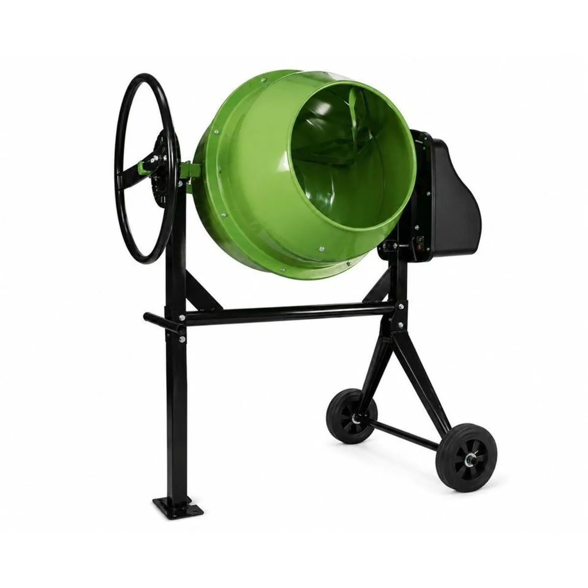 TRUTZHOLM Betonmischer TH-140L, 140 Liter Volumen, 550 W Leistung, konische Trommelform