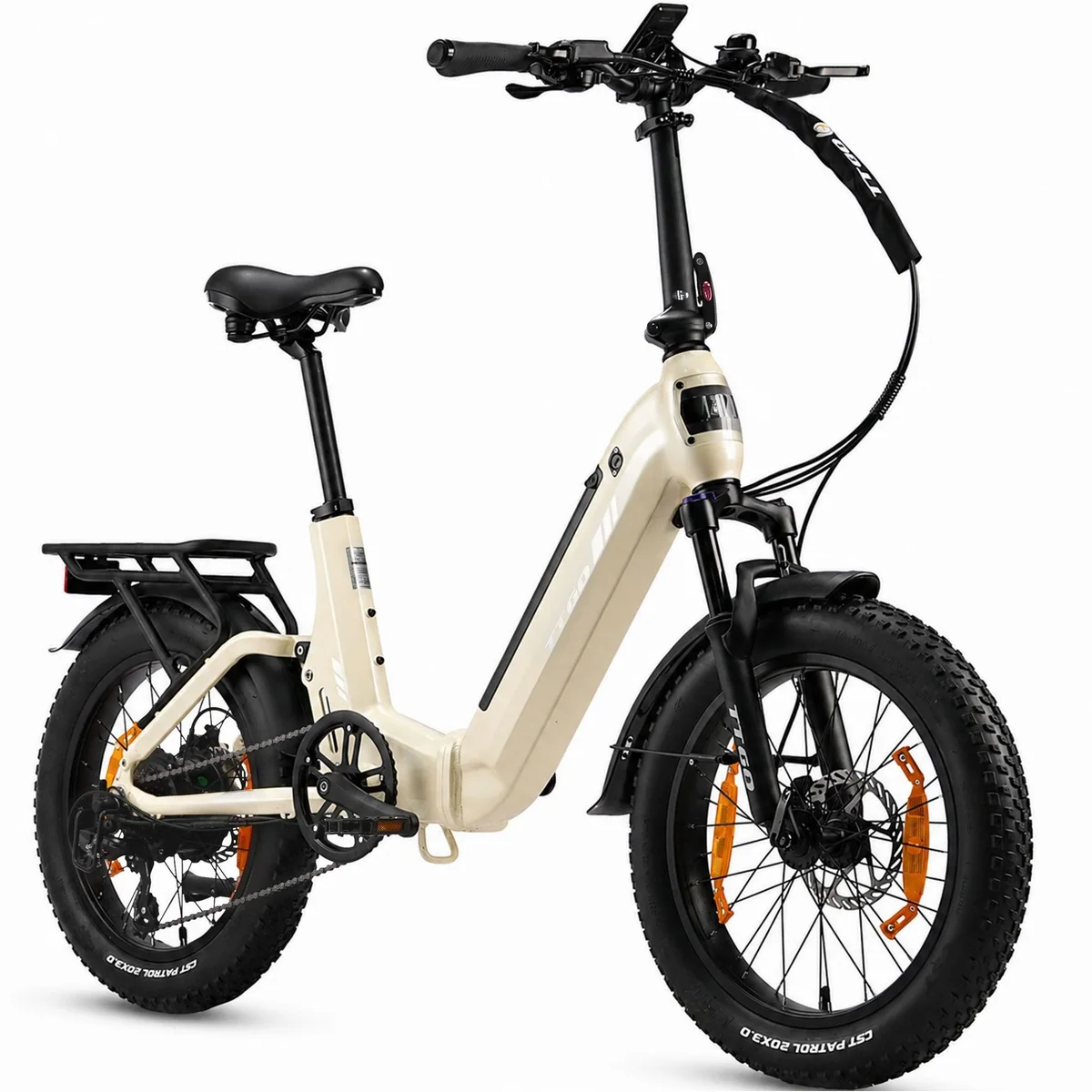 TTGO F7 E-Bike Klapprad, 20 Zoll, 70Nm Drehmoment, 120km Reichweite