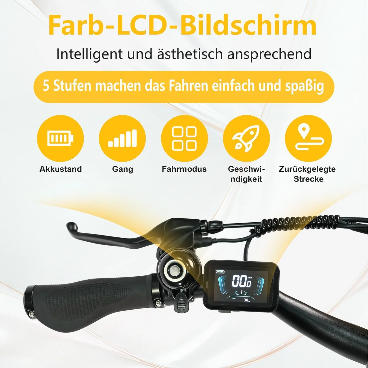 TTGO C3 2.0 E-Bike Cityrad, 55Nm Drehmoment, 650Wh Akku, 150km Reichweite 2