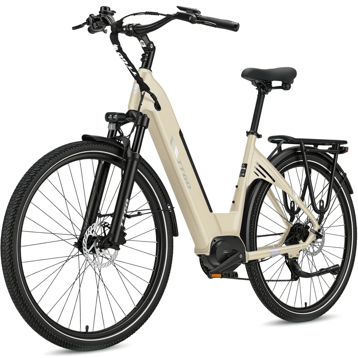 TTGO E-Bike C7 SE, 75Nm Mittelmotor, 650Wh Akku, 9-Gang Shimano Schaltung