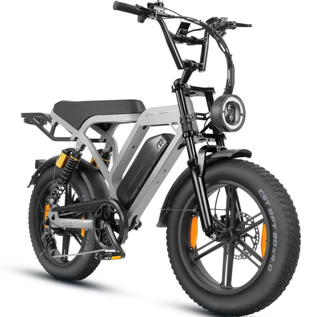 Vankel E-Bike E7-2.0, kraftvoller Heckmotor, 720 Wh Akku, 108 km Reichweite 2