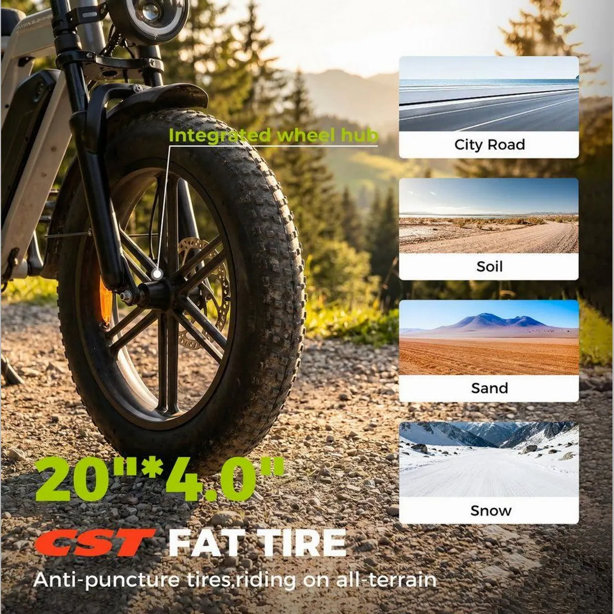 Vankel E-Bike E7-2.0, kraftvoller Heckmotor, 720 Wh Akku, 108 km Reichweite 5
