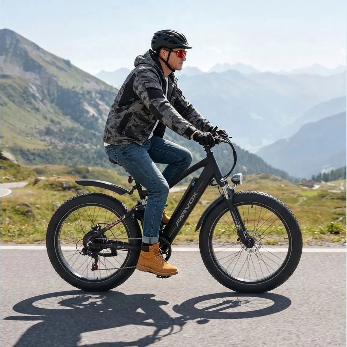 Vankel MX1 E-Fahrrad, 624 Wh Akku, 100 km Reichweite, voll gefedert 3