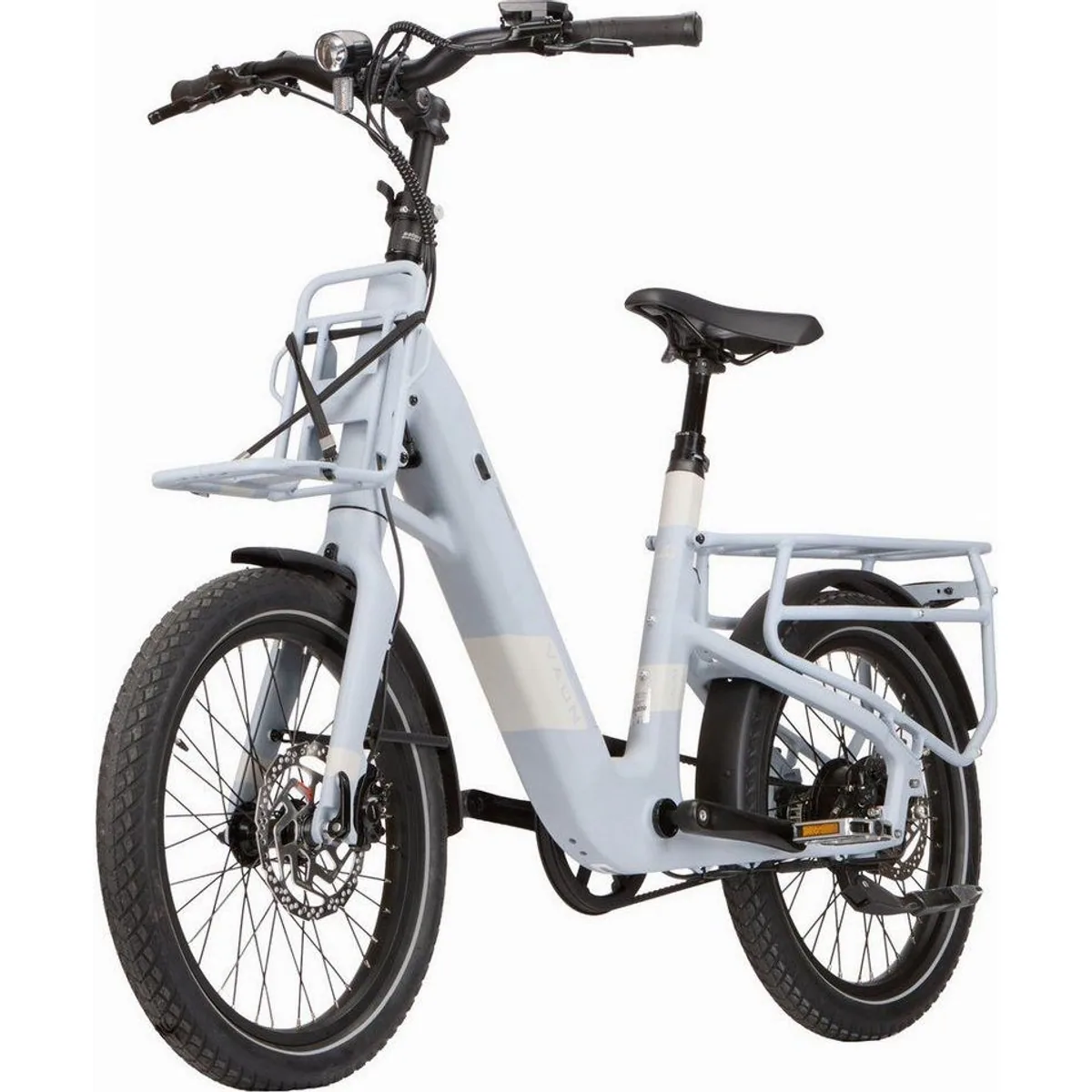 Vaun Compact New Gen-Cityrad, Wendiges E-Bike mit Heckmotor und 504 Wh Akku 4