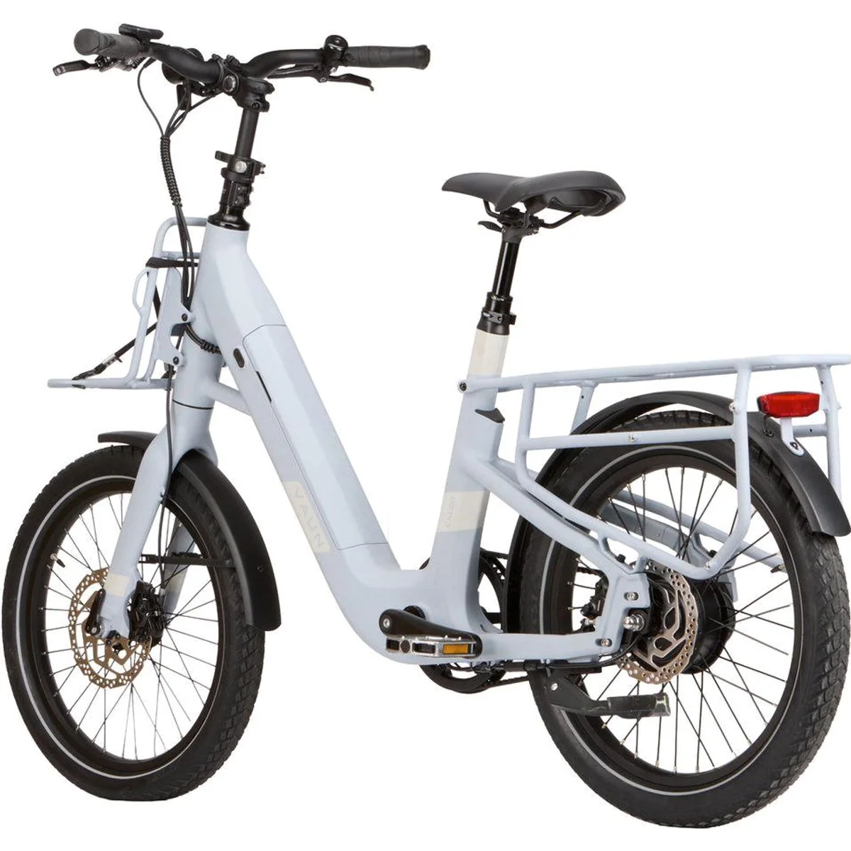 Vaun Compact New Gen-Cityrad, Wendiges E-Bike mit Heckmotor und 504 Wh Akku 5