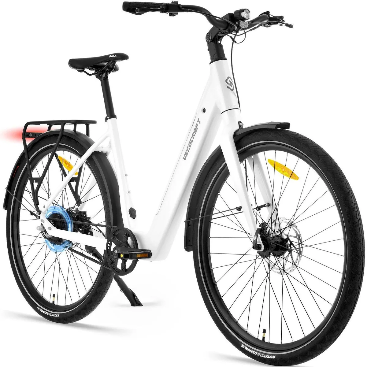 VECOCRAFT LUNA 2.0 E-Bike, 28'' mit 2-Gang-Schaltung, Heckmotor & 360 Wh Akku