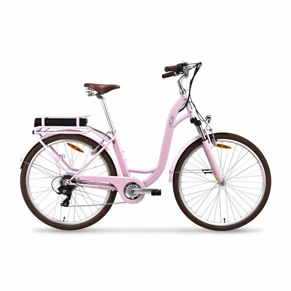 VECOCRAFT HEBE E-Bike Cityrad, 7-Gang Shimano, Heckmotor, 360 Wh