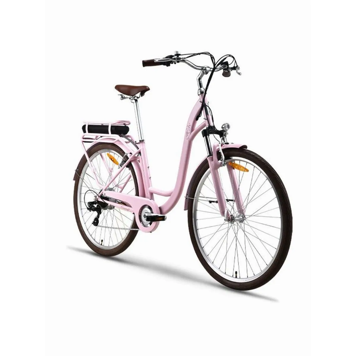 VECOCRAFT HEBE E-Bike Cityrad, 7-Gang Shimano, Heckmotor, 360 Wh 3