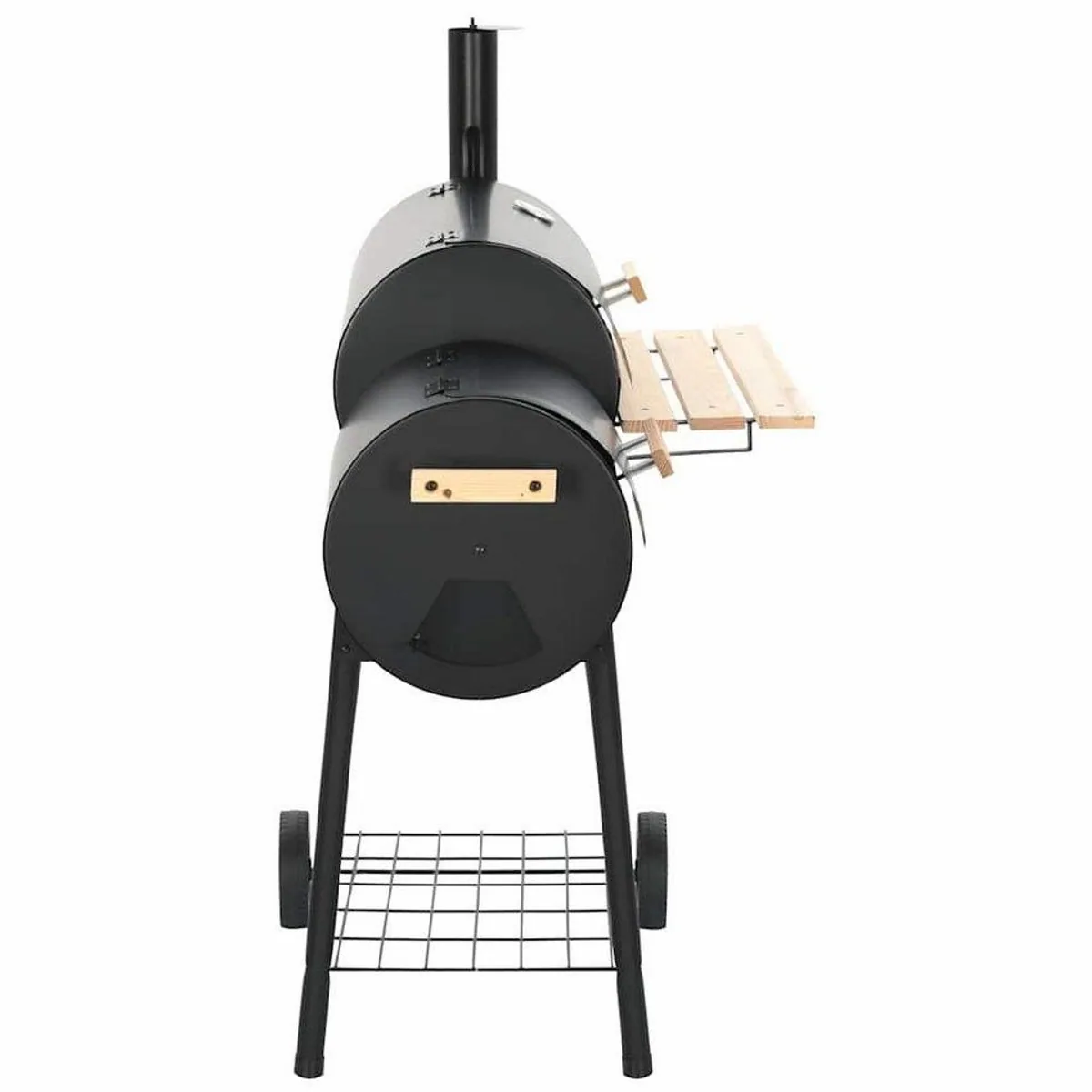 vidaXL Smoker Klassischer Holzkohlegrill, großzügige Kochkammer, integriertes Thermometer 3
