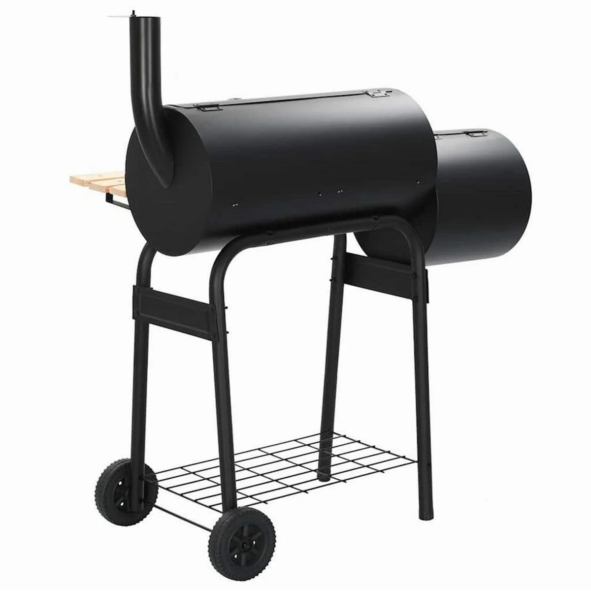 vidaXL Smoker Klassischer Holzkohlegrill, großzügige Kochkammer, integriertes Thermometer 4