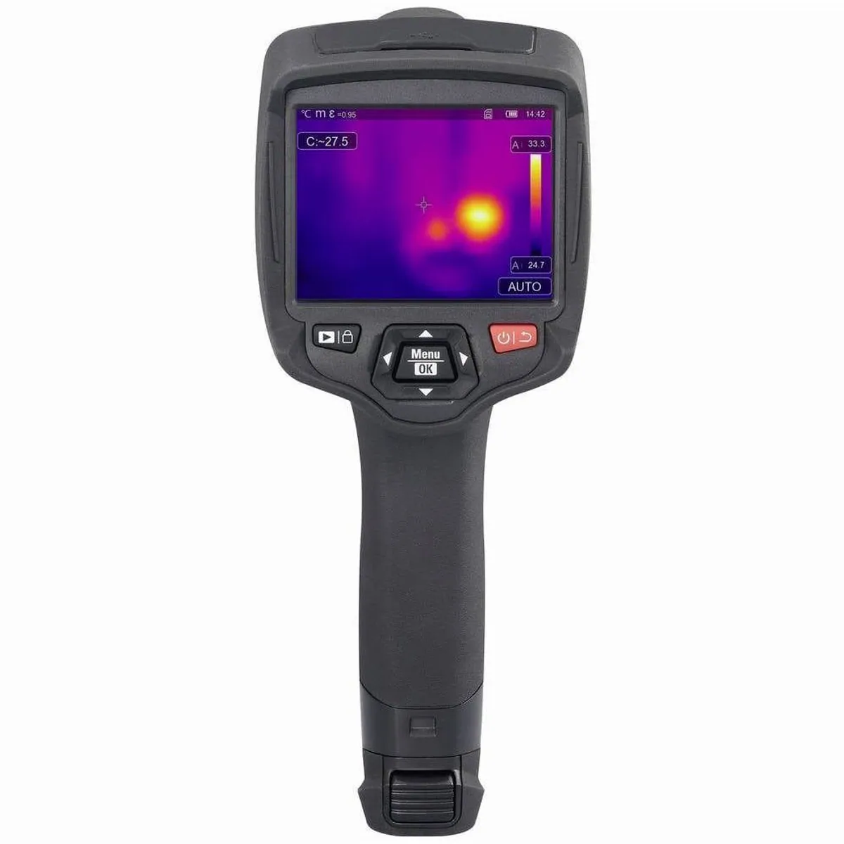 VOLTCRAFT Wärmebildkamera WB-410, integrierte Digitalkamera, Touchscreen, robustes Design 5