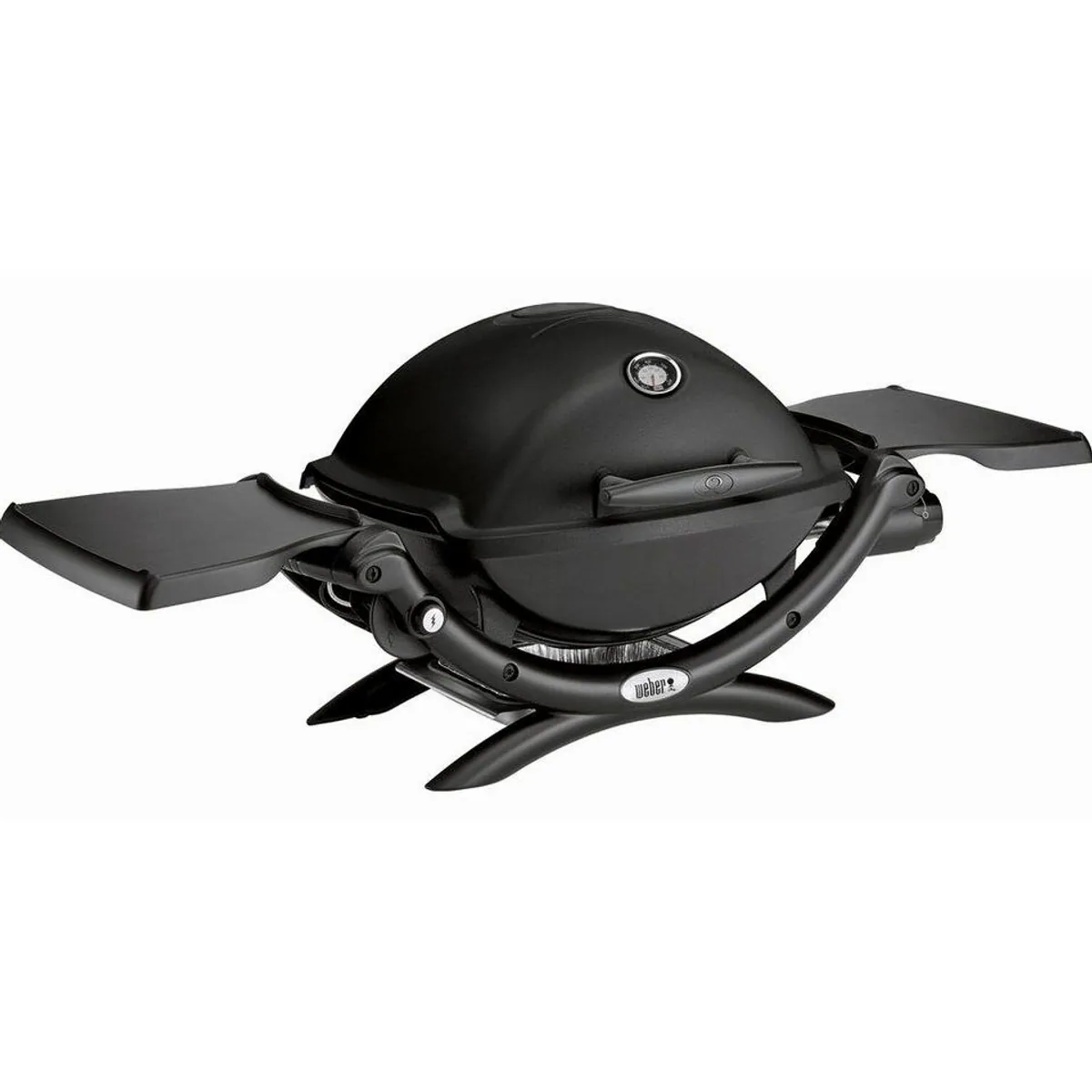 Weber Q 1200 Tisch-Gasgrill, 1 Brenner & integriertes Deckelthermometer