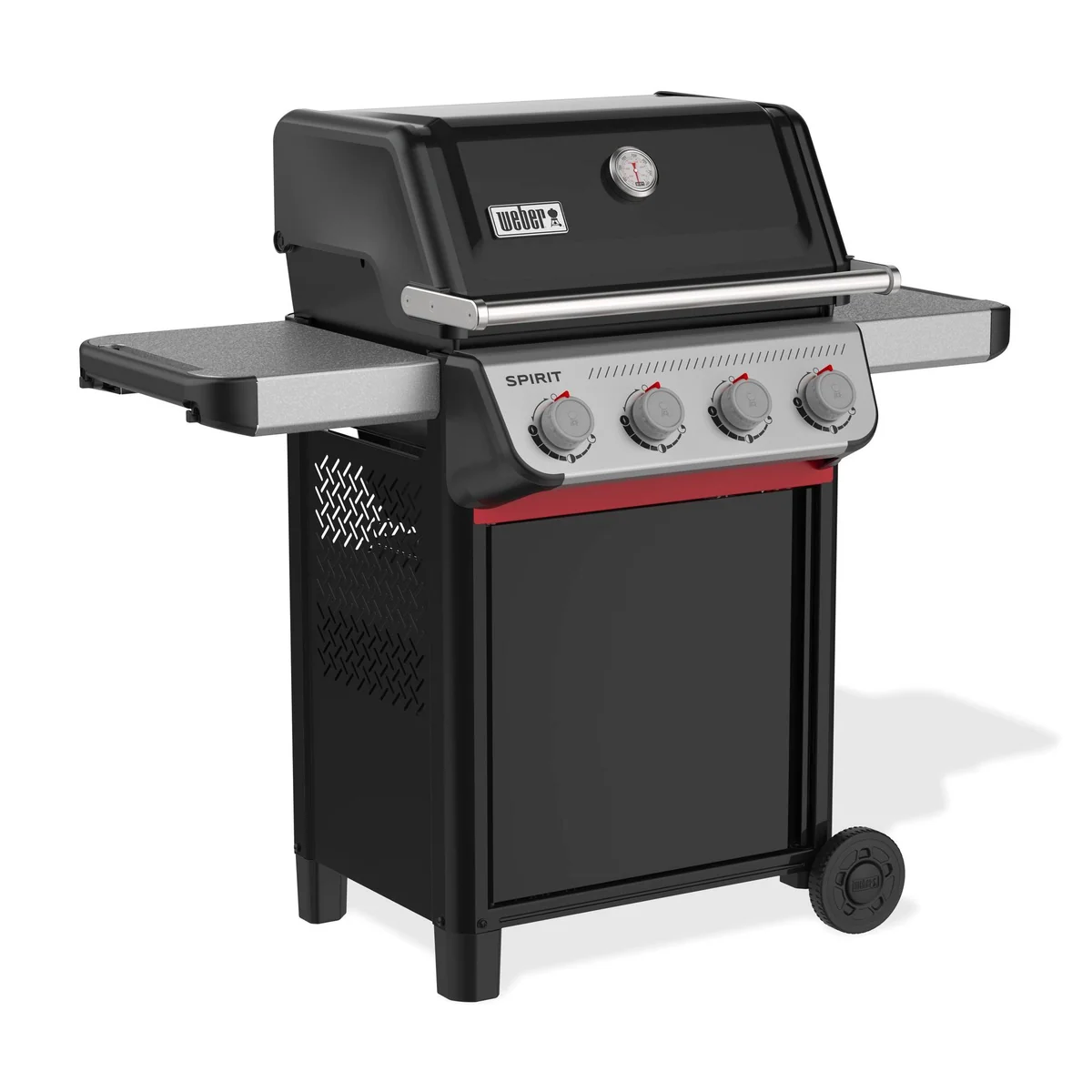 Weber Spirit E-410 Gasgrill, vier Brenner, Edelstahl Flavorizer Bars 3