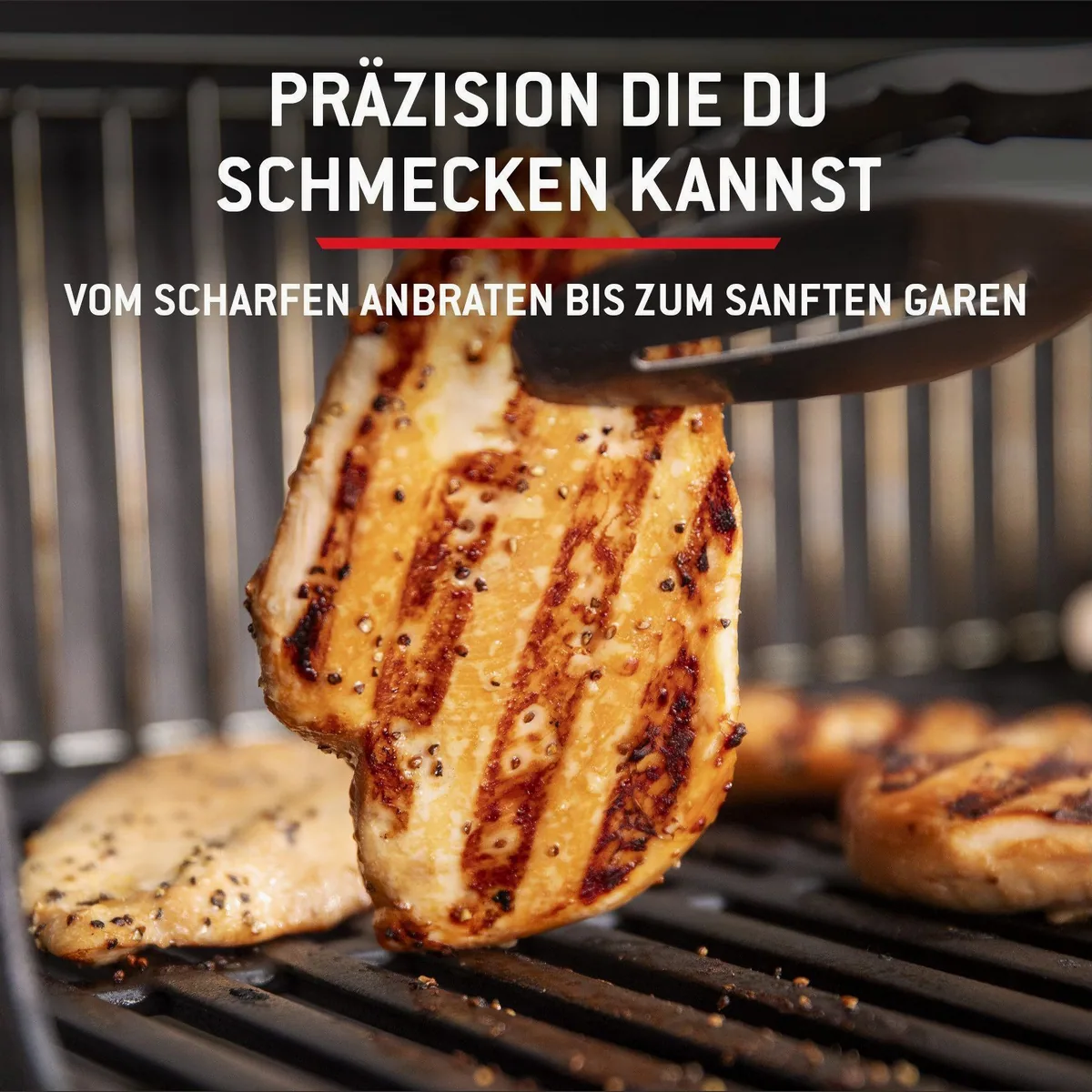 Weber Spirit E-410 Gasgrill, vier Brenner, Edelstahl Flavorizer Bars 5
