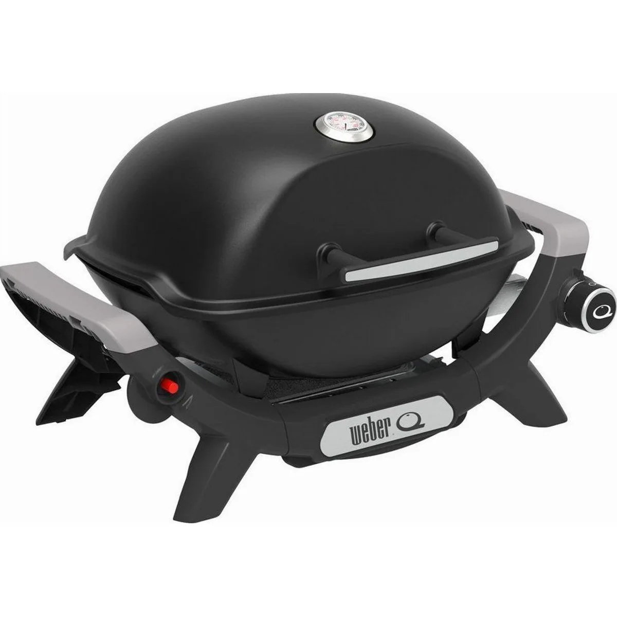 Weber Q1100N Gasgrill, kompaktes Design, Piezo-Zündung, Deckelthermometer 3