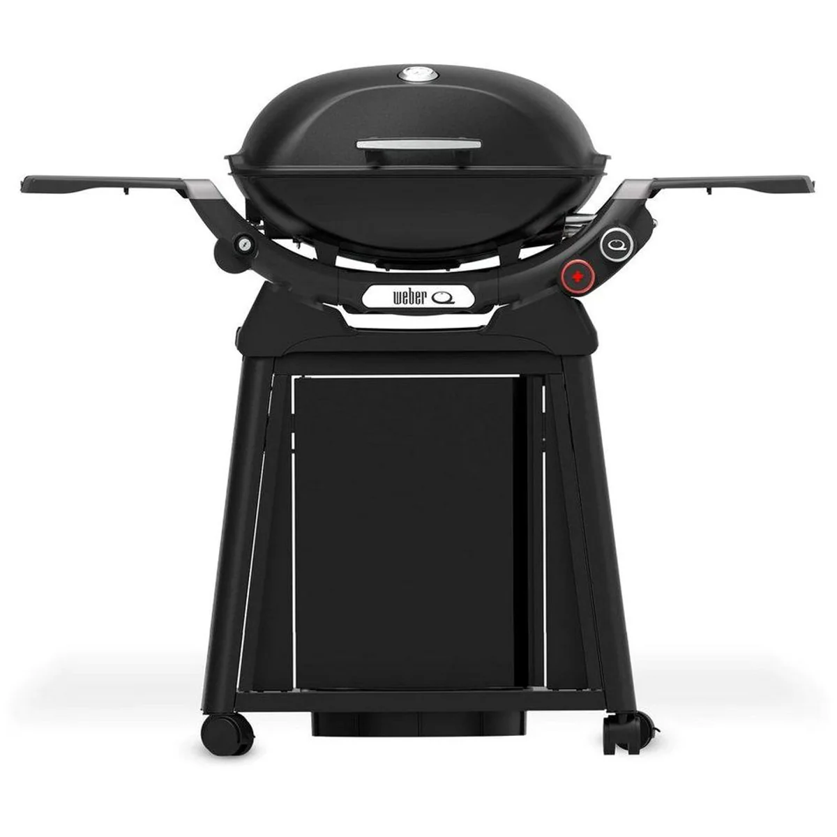 Weber Q 2800N+ Gasgrill, leistungsstark, präzise Temperaturregelung, eleganter Rollwagen