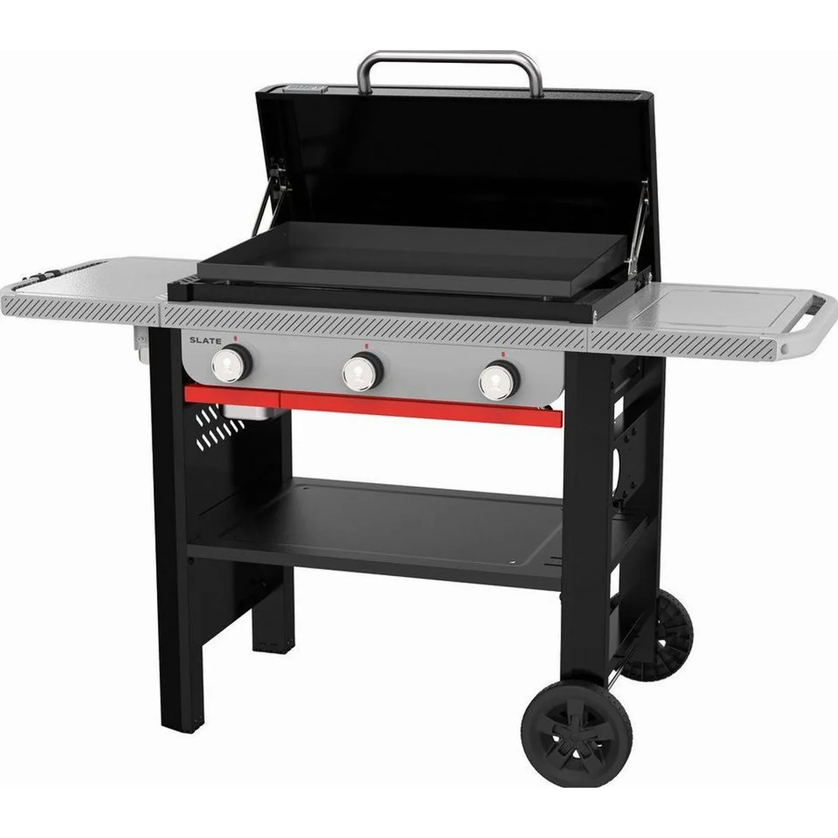 Weber Slate GPD Premium Plancha, porzellanemaillierte Grillplatte, schnelle Hitzeverteilung