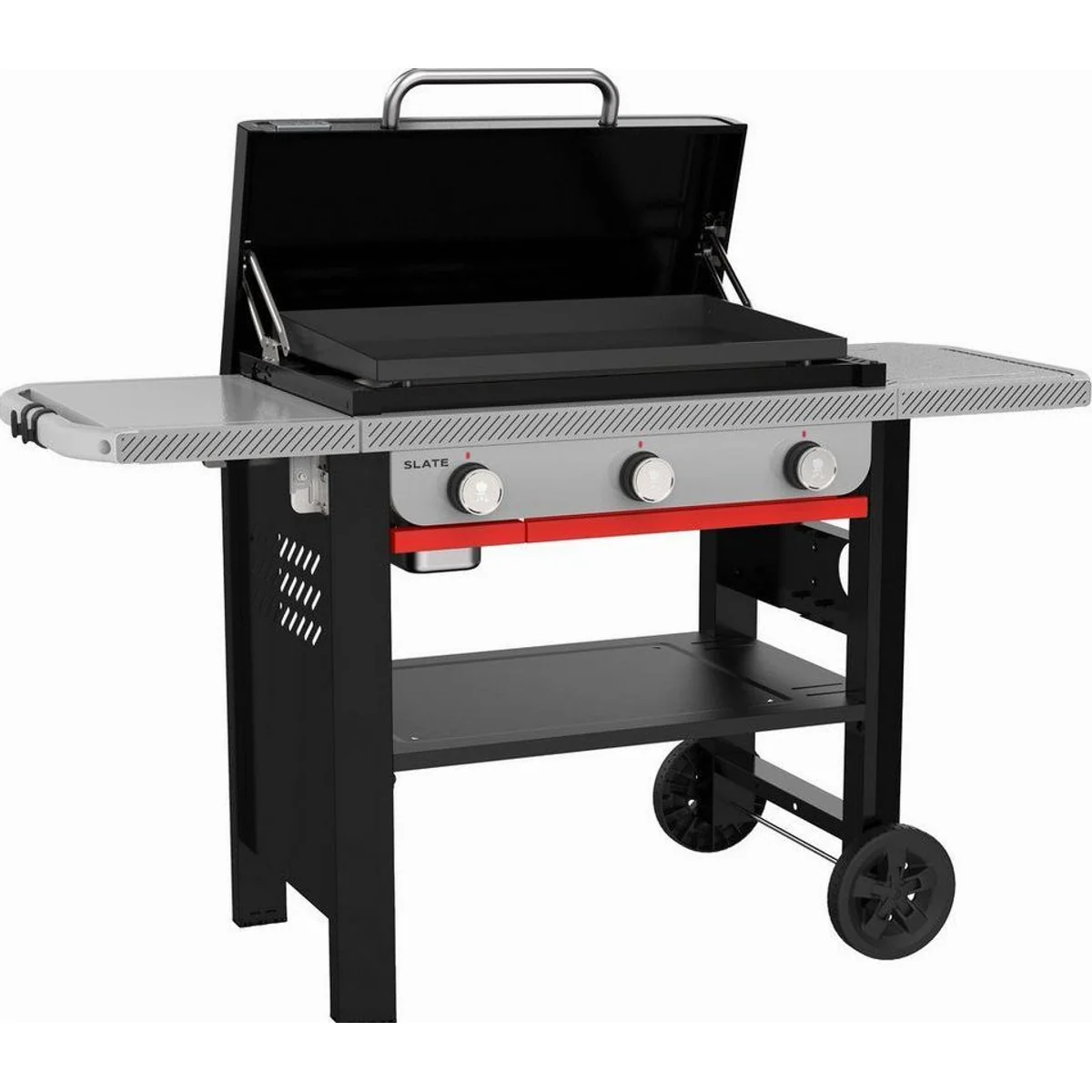 Weber Slate GPD Premium Plancha, porzellanemaillierte Grillplatte, schnelle Hitzeverteilung 3