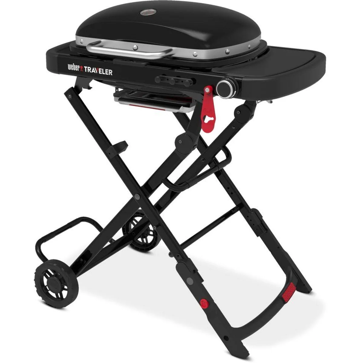Weber Traveler Compact Gasgrill, kompakt, mobil, vielseitig — ideal für unterwegs 4