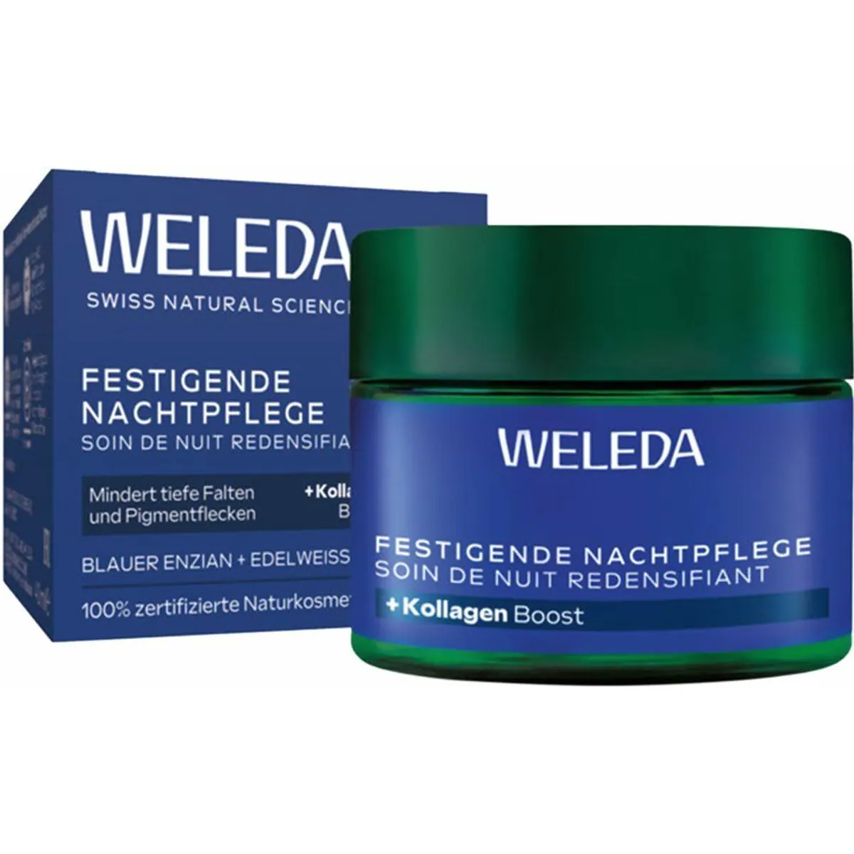 Weleda Festigende Nachtpflege, revitalisierend & feuchtigkeitsspendend — für einen strahlenden Teint