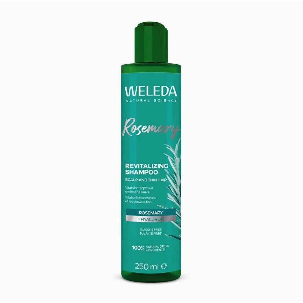Weleda Rosmarin Revitalisierendes Shampoo, sanfte Reinigung, vitalisierende Pflege, voluminisierendes Haarerlebnis 3