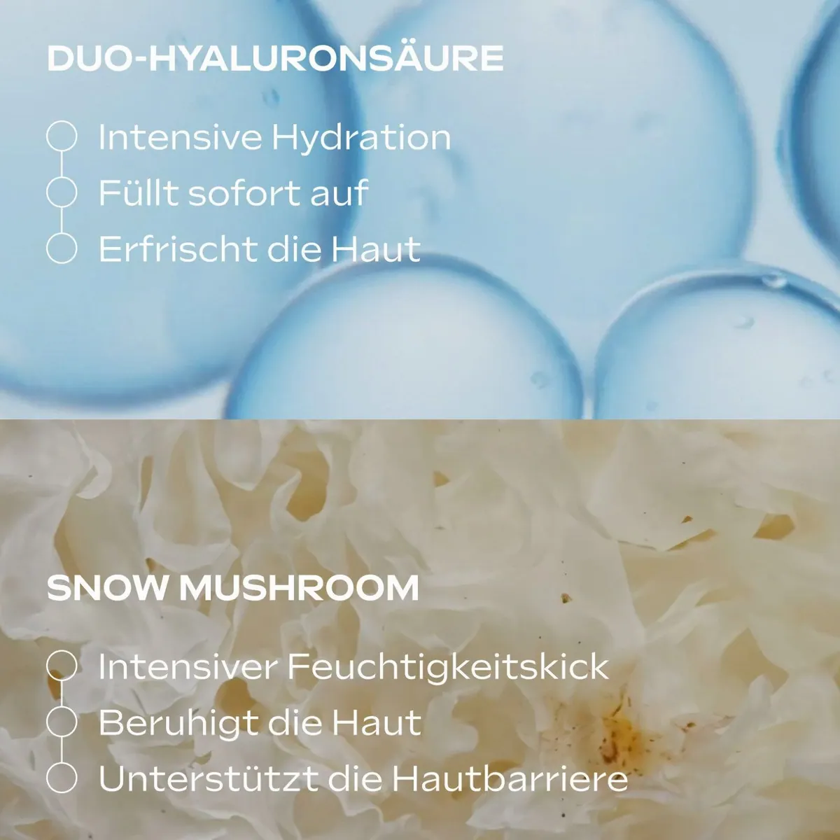 Weleda Hyaluronic Moisture Serum Drops, intensive Feuchtigkeit, frischer Glow, pralle Haut 3