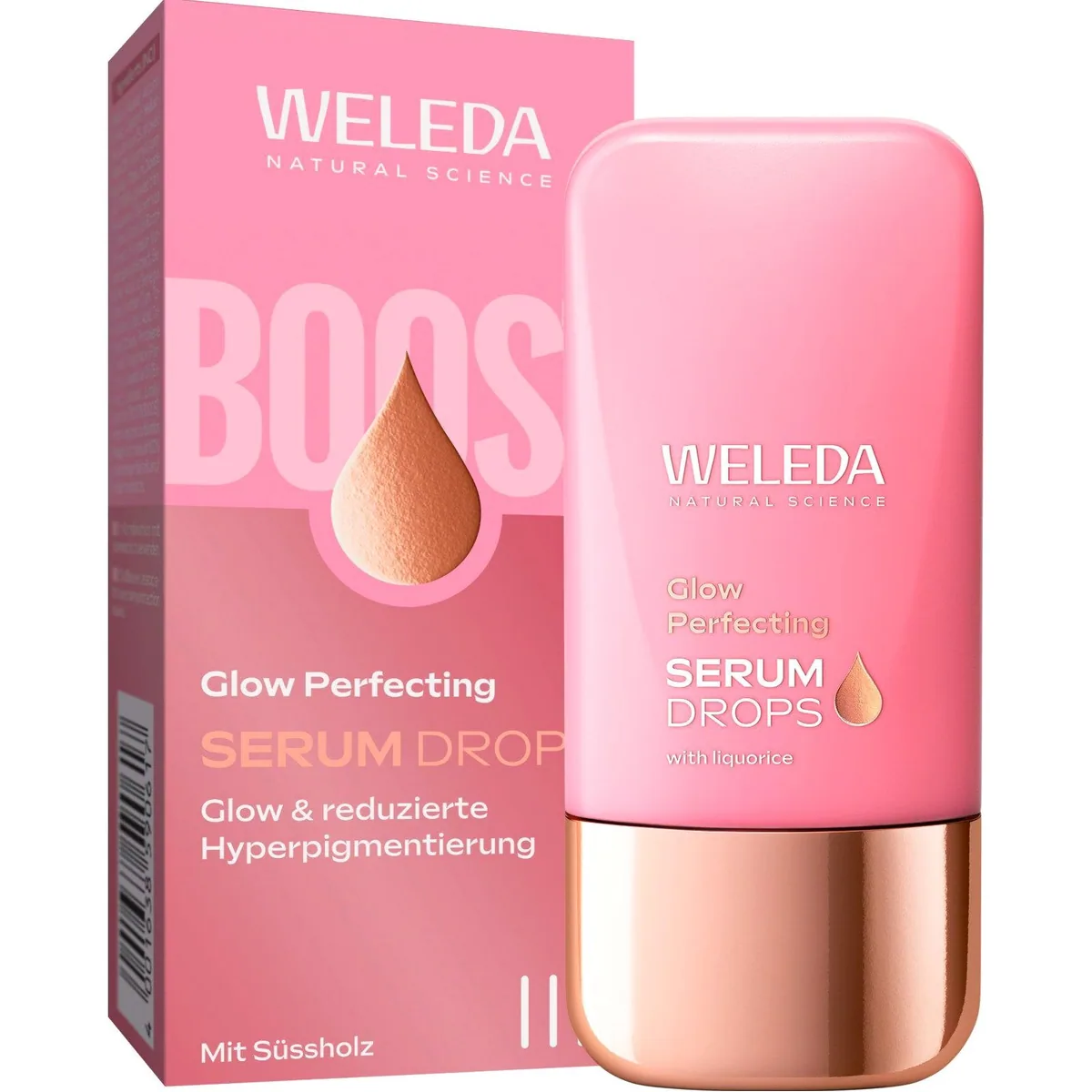 Weleda Glow Perfecting Serum Drops, für strahlenden Glow & ebenmäßige Haut