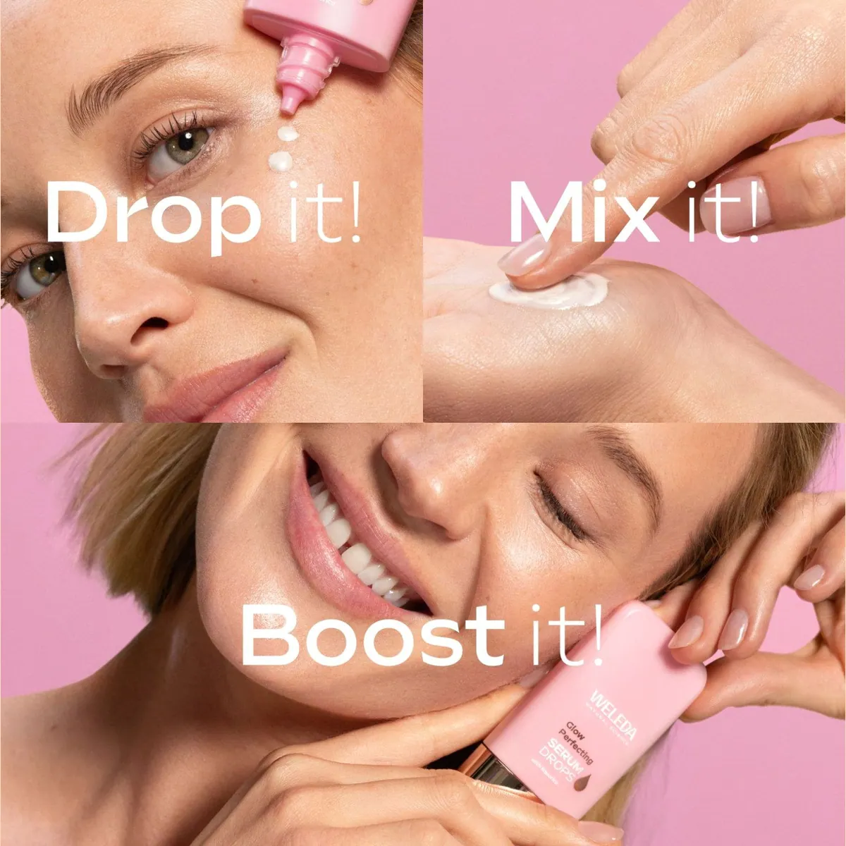 Weleda Glow Perfecting Serum Drops, für strahlenden Glow & ebenmäßige Haut 2