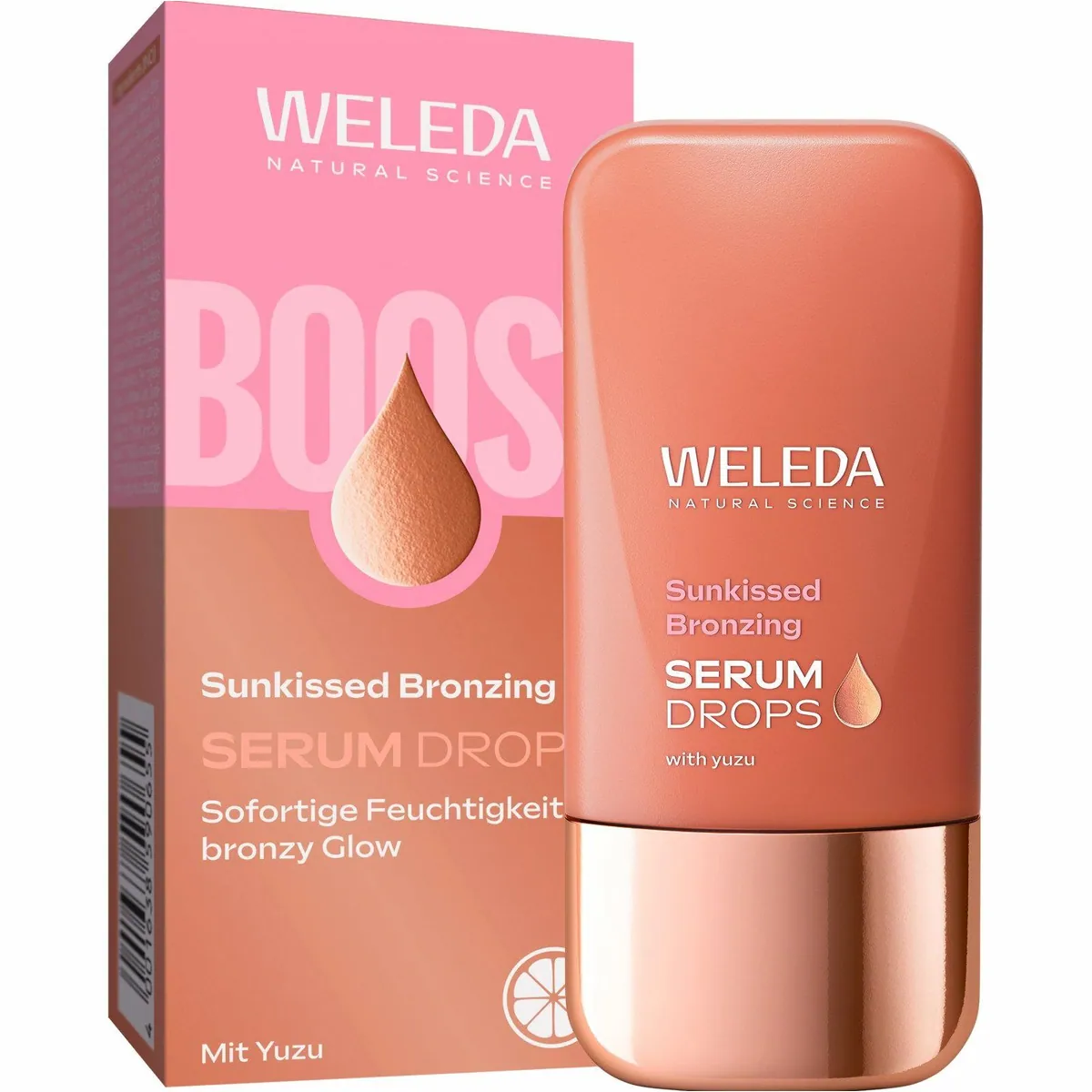 Weleda Sunkissed Bronzing Serum Drops, sofortiger Glow & intensive Feuchtigkeit