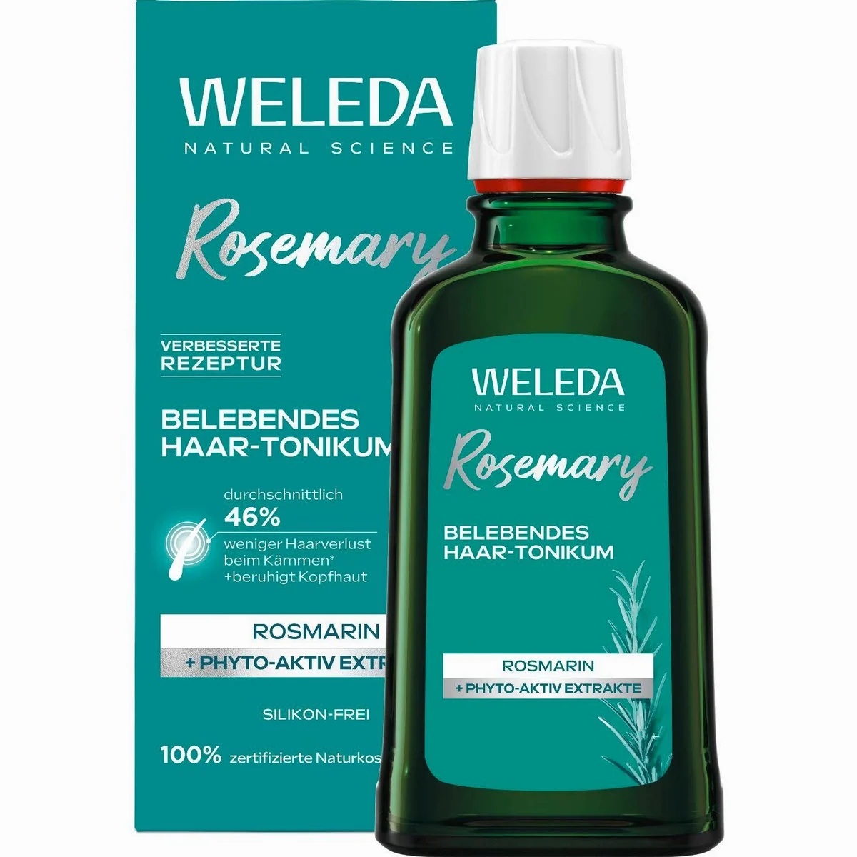 Weleda Haartonikum Belebendes Haar-Tonikum, mit Rosmarinöl — revitalisierend, stärkend, aromatisch